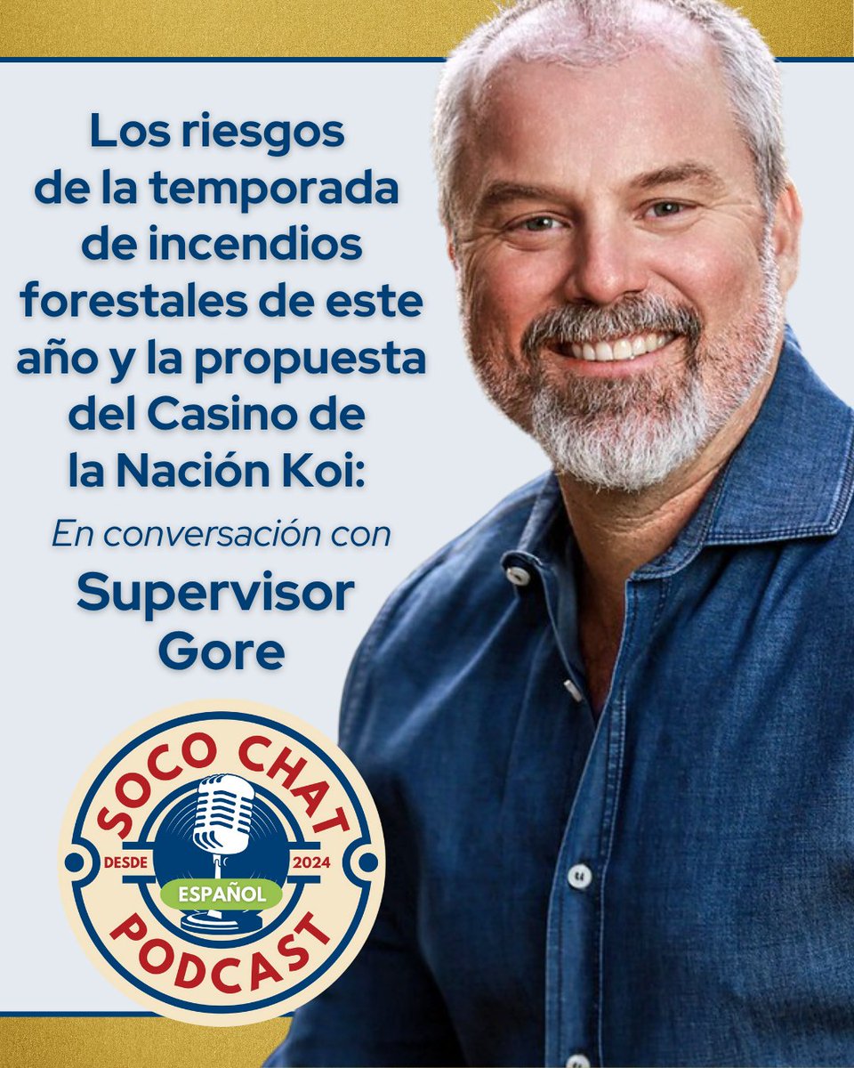 ¿Siente curiosidad por la temporada de incendios forestales de este año? ¿Quiere saber lo último sobre los planes de la Nación Koi para construir un complejo turístico-casino? Sintonice la conversación con el supervisor James Gore: youtube.com/watch?v=ELNrp9…