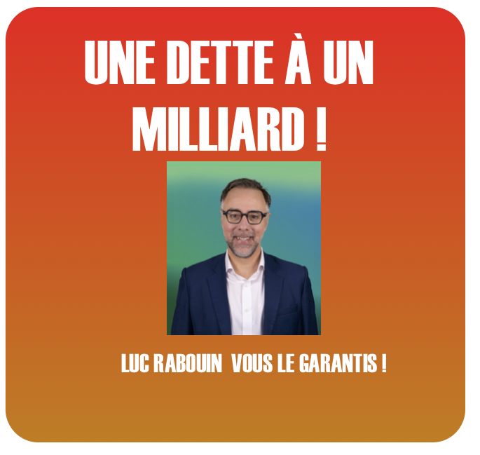 C'EST OFFICIEL ! Avec le prochain budget, la dette dépassera le milliard !
#polmtl #polqc