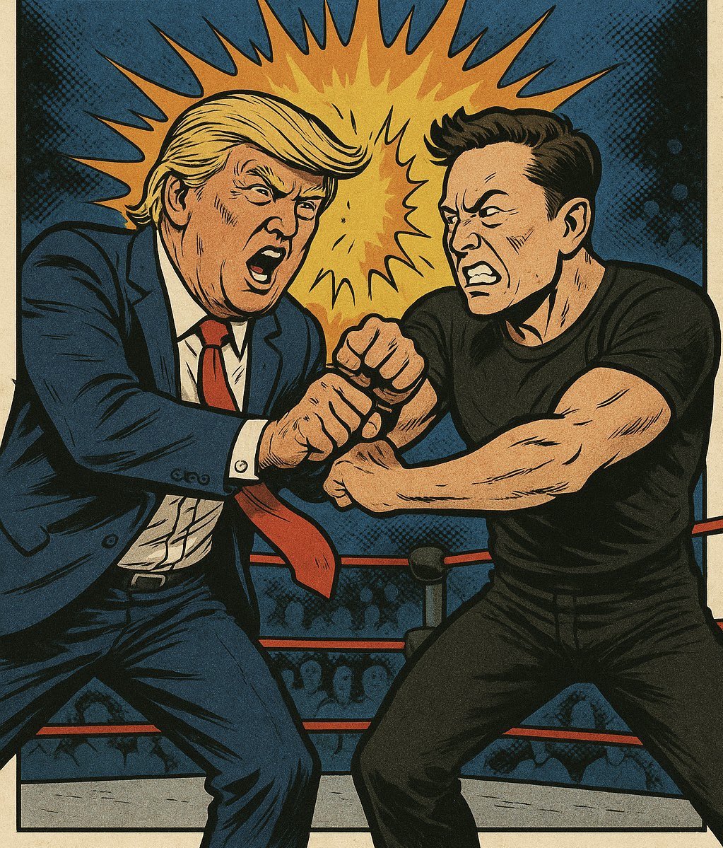 The Big Beautiful Brawl. 😂