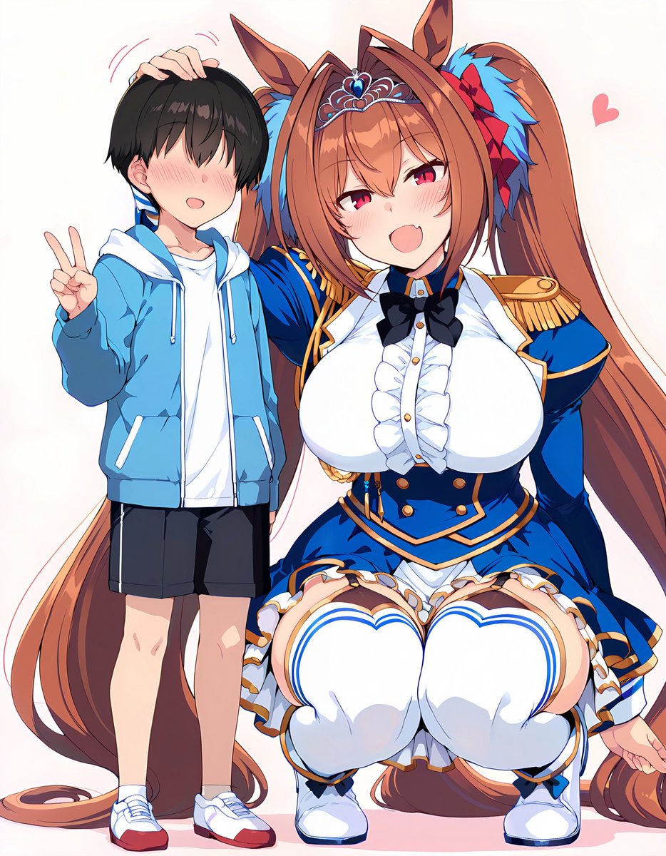 GCA_KF2K08C's tweet image. 厳選なる抽選の結果、ダイワスカーレットとの記念撮影権をゲットしたボク