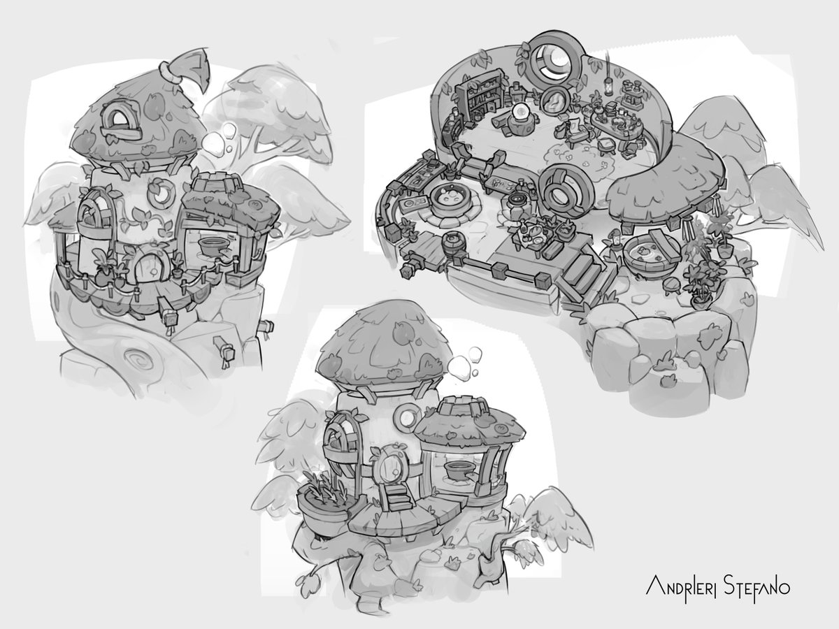 old sketches from a project i will probably never finish because i overscoped😅 #conceptart