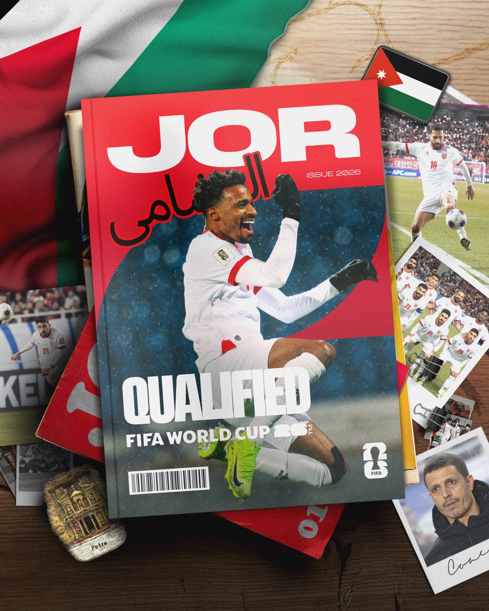 fifaworldcup_ar's tweet photo. الأردن تصنع الحدث 🤩

#FIFAWorldCup | @JordanFA https://t.co/YrjoJCgIx5