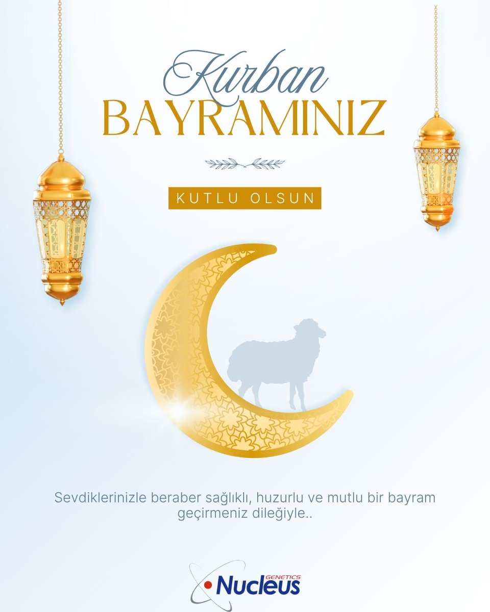 Kurban Bayramınız kutlu olsun..

#nucleusgenetics #kurbanbayramı