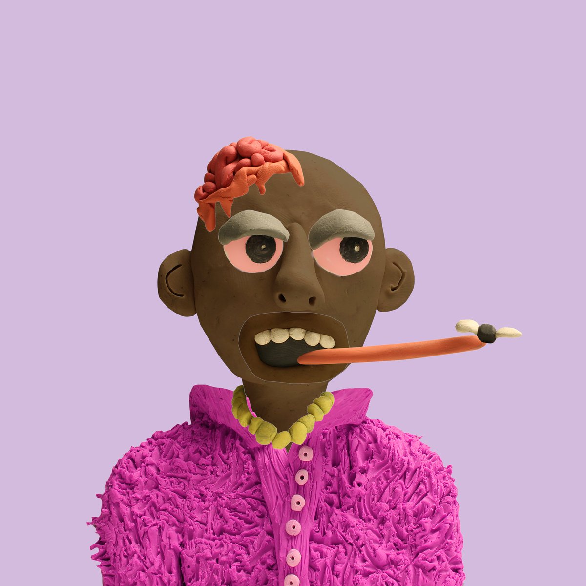 Clay Nation #7288 with Pink Fluffy Jacket (3.56%) sold for a collection offer of ₳197 ($123.07)

Seller: $clayandro