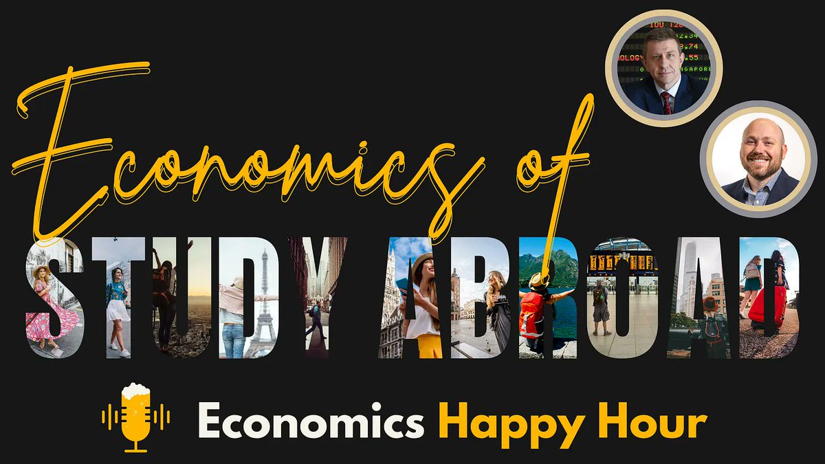 Curious about the economics of studying abroad?

We explore how these programs offer more than just travel—fostering personal growth, boosting job market value, and benefiting host countries.

It’s an investment that pays off long after the trip ends.

➡️ econhappyhour.substack.com/p/economics-of…