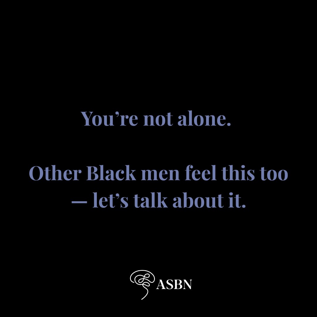 Too often, Black men are taught to suppress pain instead of process it. But bottling it up isn’t strength — it’s survival. And healing starts with honesty.

This Men's Health Month, let’s normalize vulnerability, therapy, and real community care. You don’t have to carry it alone.