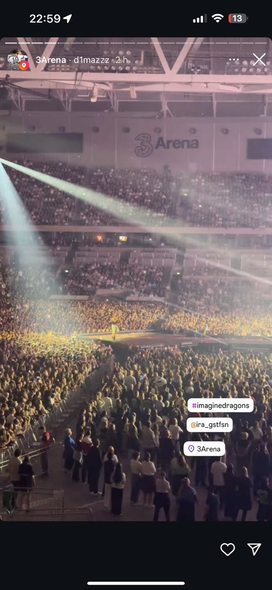 Imagine Dragons CZ fans tweet media