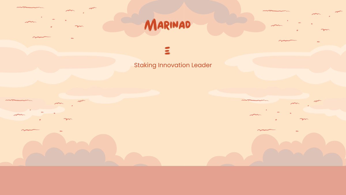 frankdecodes's tweet photo. 5️⃣ Marinade — Staking Innovation Leader 

✅ @MarinadeFinance launched Aug 2021 👉 Solana's original liquid staking solution.
✅ Enabled SOL staking without lockup constraints through mSOL 👉 Fueled early DeFi strategies, lending protocols &amp; LP opportunities. https://t.co/QDxRSY56H3