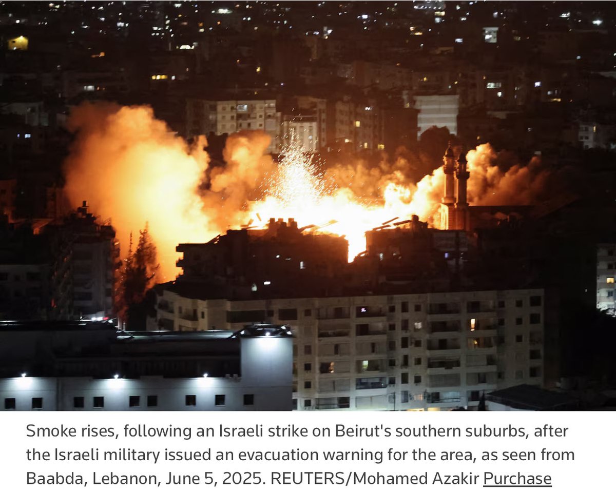 Insane that Israel can just bomb another country whenever it wants.