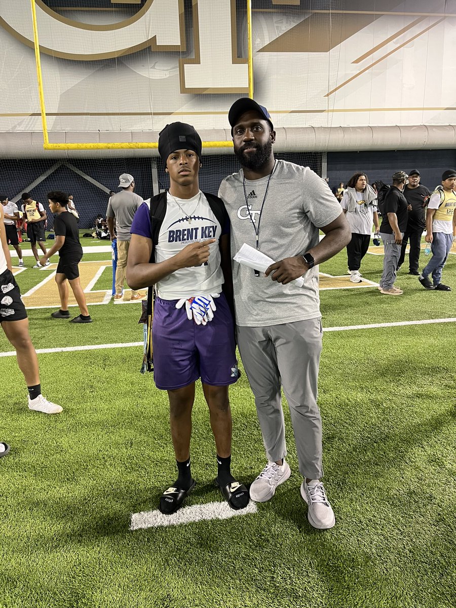 CaiMims1's tweet image. Had A Great Time At Georgia Tech, Love The Atmosphere, Amazing Coaching Staff, Got 1% Better @SatlFootball @SAtl_athletics @CoachFrank_21 @darius_eubanks @GeorgiaTechFB