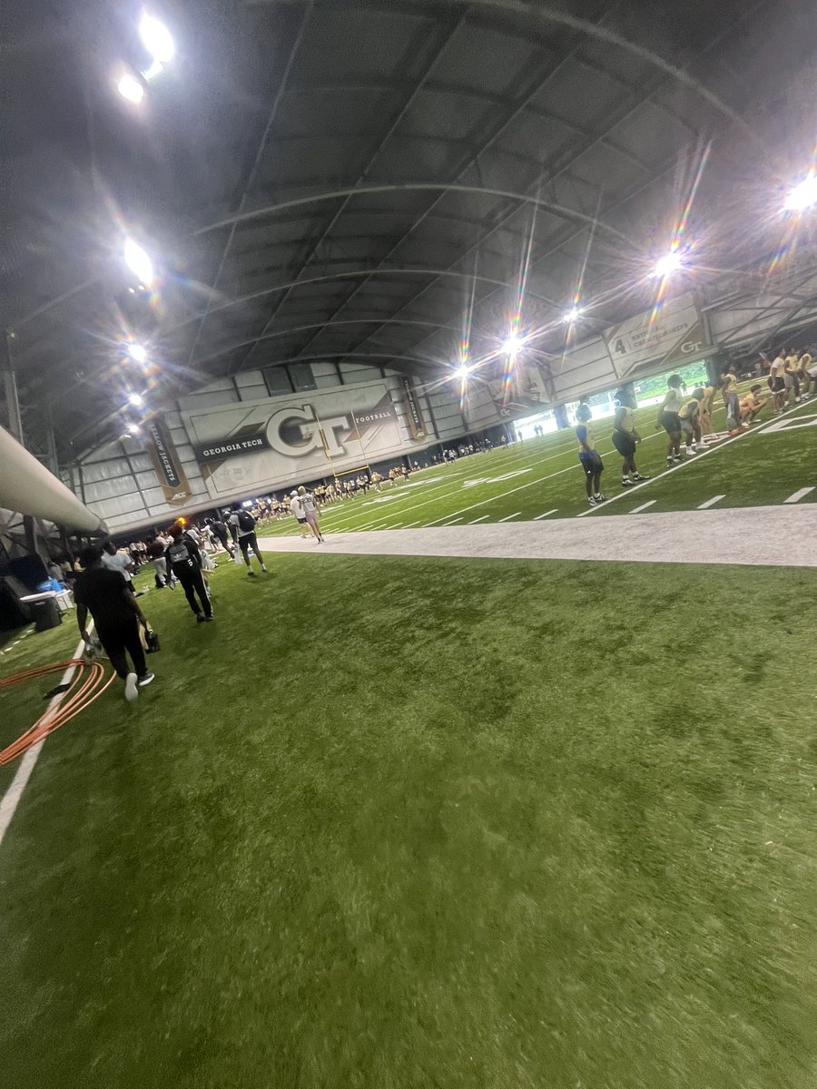 CaiMims1's tweet image. Had A Great Time At Georgia Tech, Love The Atmosphere, Amazing Coaching Staff, Got 1% Better @SatlFootball @SAtl_athletics @CoachFrank_21 @darius_eubanks @GeorgiaTechFB