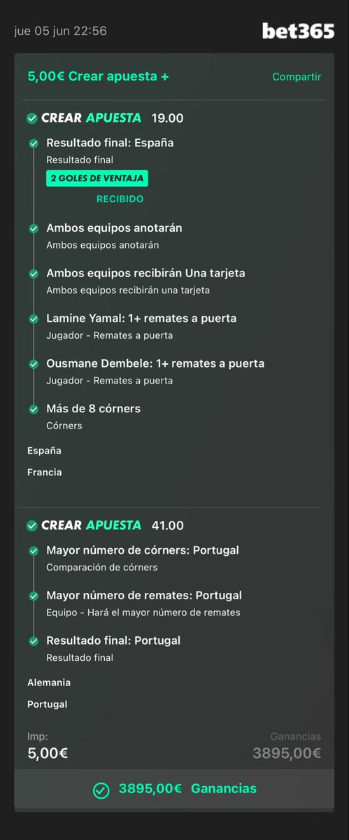 DE 10€ a 10.000€ ✅✅✅✅✅

ESTOY EN UNA PUTA NUBE, EL MEJOR DIA DE MI VIDA 🤩🤩

MUCHAS GRACIAS A TODOS LOS QUE ME HABEIS ACOMPAÑADO EN ESTO, LOLITA BETS HA VENIDO PARA QUEDARSE 🥰🥰

VOY A REGALAR 250€ a 1 DE LOS QUE DEN FAV ❤️ A ESTE TUIT