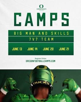 Jakoby (@jakoby2johnson) on Twitter photo Excited to attend the <a href="/oregonfootball/">Oregon Football</a> 7v7 camp June 20th with my team. <a href="/CoachDanLanning/">Dan Lanning</a> <a href="/RashaadSamples/">CoachSamp</a> Excited to attend the <a href="/oregonfootball/">Oregon Football</a> 7v7 camp June 20th with my team. <a href="/CoachDanLanning/">Dan Lanning</a> <a href="/RashaadSamples/">CoachSamp</a>