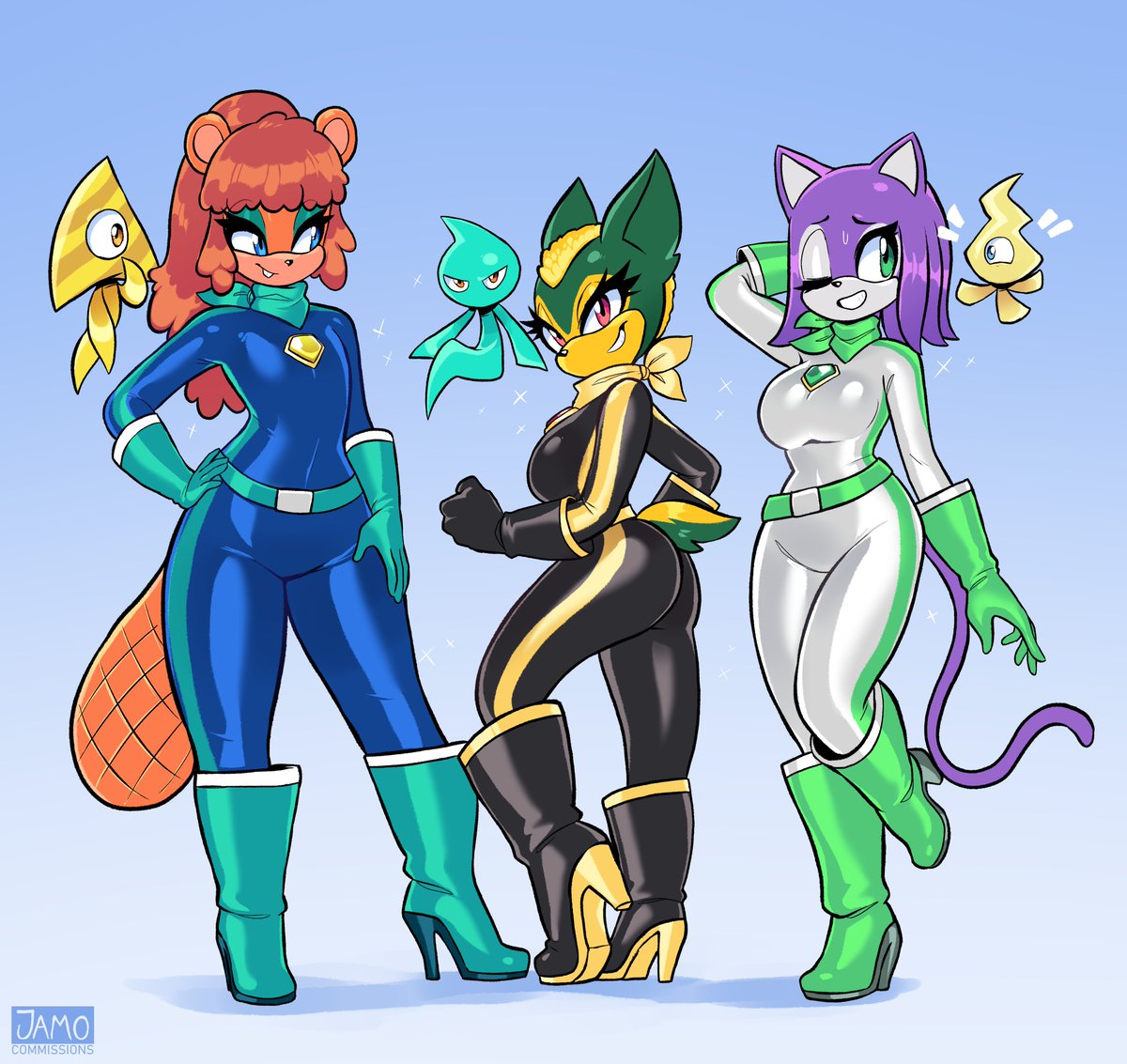 Jamo ๐น (@jamo_art) on Twitter photo Biker girls comm Biker girls comm
