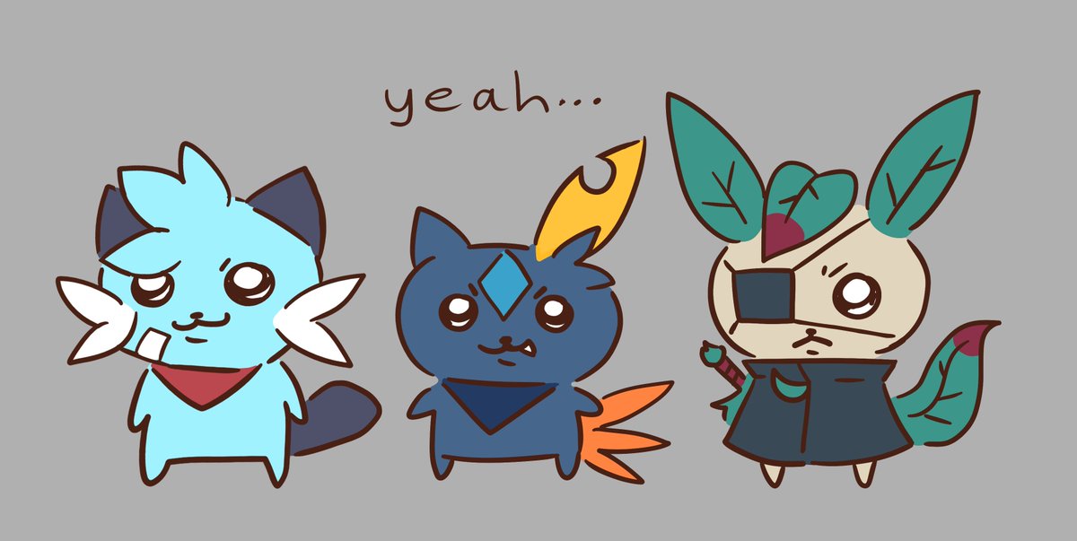 kelpcheep's tweet image. cool new refs for my little guys !