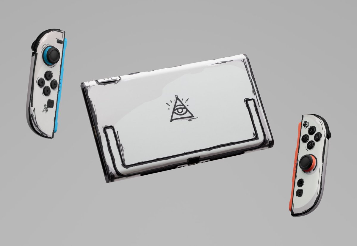 dbrand's tweet image. don't let ketamine billionaire vs. epstein files distract you from the fact that our switch 2 products are available now: dbrand.com/switch-2