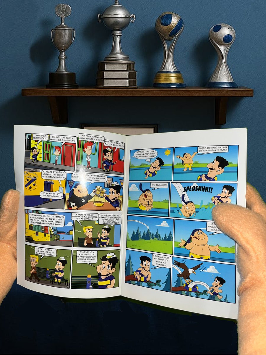 Un poco de lectura, nunca viene mal, sobre todo si son mis aventuras Xeneizes jaja!