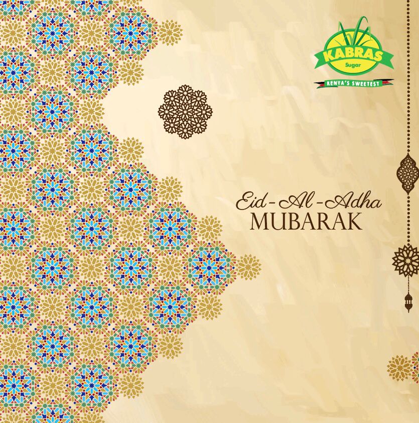 Eid Mubarak from Kabras Sugar!🌙
Wishing you and your loved ones a joyous and blessed Eid!

#EidMubarak #KabrasSugar #KenyasSweetest #EidAlAdha2025