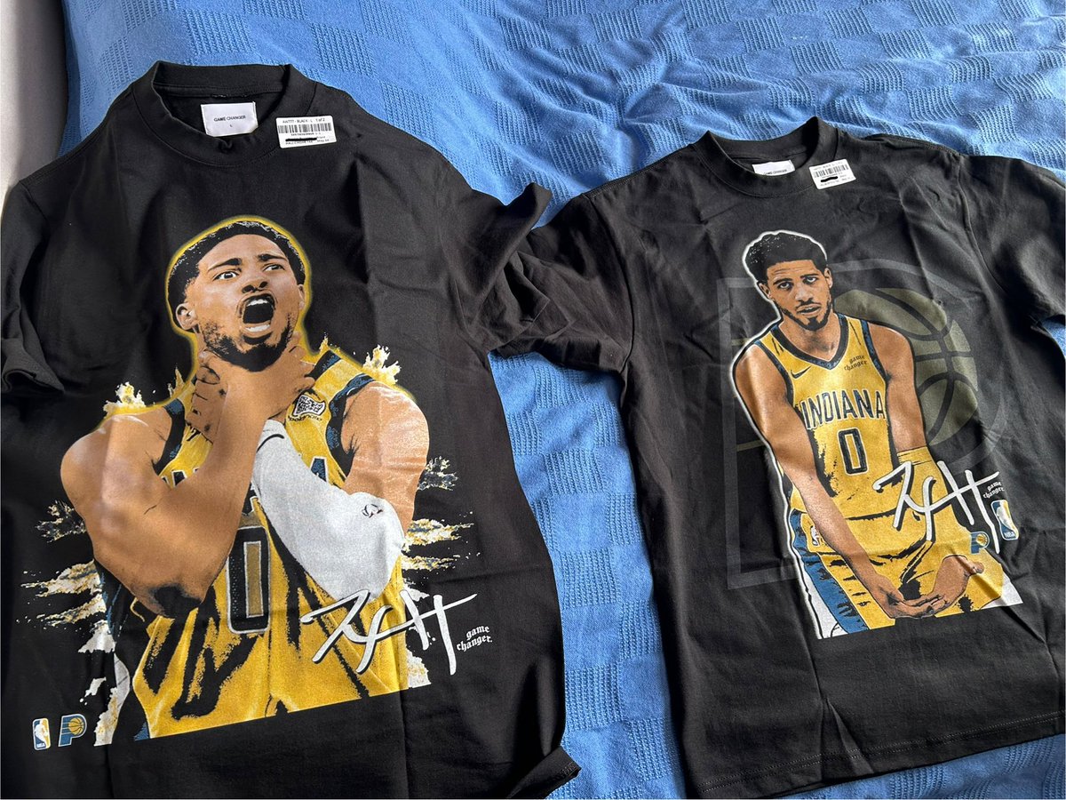 itsCSB__'s tweet image. PACERS T SHIRT GIVEAWAY ‼️🔥

shoutout to .@GMCHNGRS for the shirts and for allowing me to do a giveaway for yall 

to enter:
• follow .@GMCHNGRS 
• repost

winner will be chosen Sunday at 8PM to get a free shirt of your choosing! GO PACERS!!
