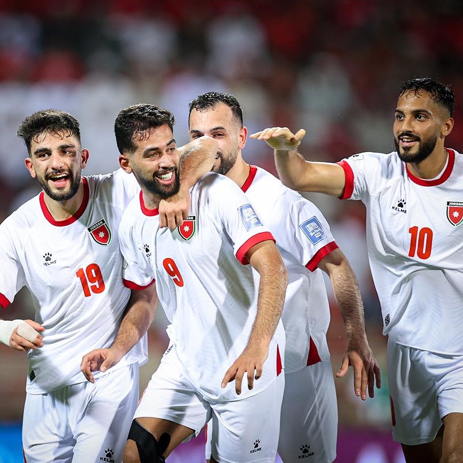 FIFA (@fifacom) on Twitter photo A historic moment for <a href="/JordanFA/">Jordan FA - الاتحاد الأردني لكرة القدم</a> 🇯🇴
The nation has booked its place at the <a href="/FIFAWorldCup/">FIFA World Cup</a> for the first time! A historic moment for <a href="/JordanFA/">Jordan FA - الاتحاد الأردني لكرة القدم</a> 🇯🇴
The nation has booked its place at the <a href="/FIFAWorldCup/">FIFA World Cup</a> for the first time!