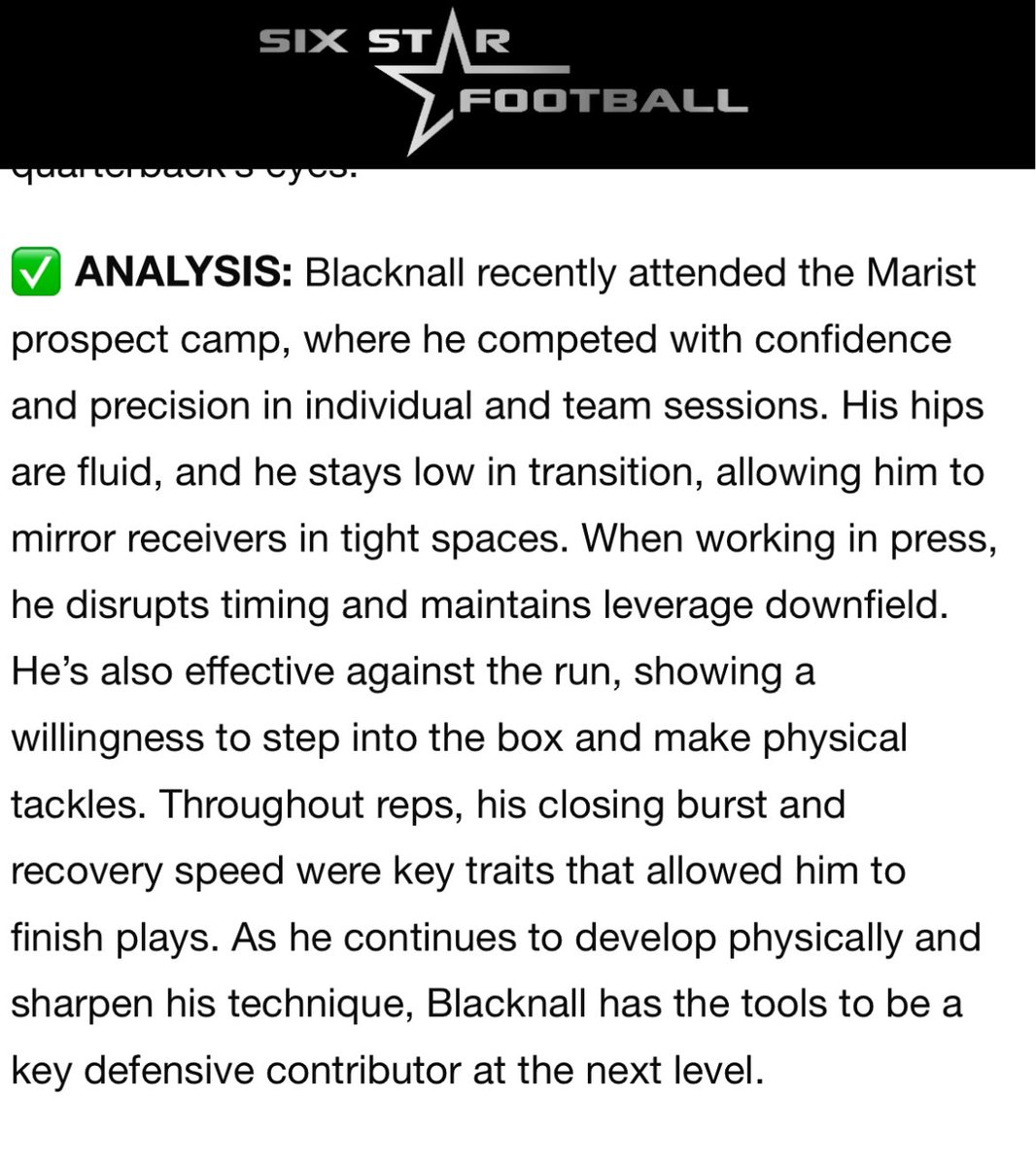 Jaysen (@jaysenblacknall) on Twitter photo Thank you <a href="/sixstarfootball/">Six Star Football | PLUS+</a> for the write up!! Had a great time competing at my last two camps! <a href="/CoachMcGuire_/">Adam McGuire</a> <a href="/TheCoachHo/">Michael HORAN</a> <a href="/CoachKotlarz/">Roger Kotlarz</a> <a href="/CoAcHKeLZZz3/">Markell Harrison</a> <a href="/CoachAVC_FDU/">Anthony Van Curen</a> <a href="/CoachDuffy_burg/">Frank Duffy</a> <a href="/LinersFootball/">PhillipsburgFootball</a> Thank you <a href="/sixstarfootball/">Six Star Football | PLUS+</a> for the write up!! Had a great time competing at my last two camps! <a href="/CoachMcGuire_/">Adam McGuire</a> <a href="/TheCoachHo/">Michael HORAN</a> <a href="/CoachKotlarz/">Roger Kotlarz</a> <a href="/CoAcHKeLZZz3/">Markell Harrison</a> <a href="/CoachAVC_FDU/">Anthony Van Curen</a> <a href="/CoachDuffy_burg/">Frank Duffy</a> <a href="/LinersFootball/">PhillipsburgFootball</a>