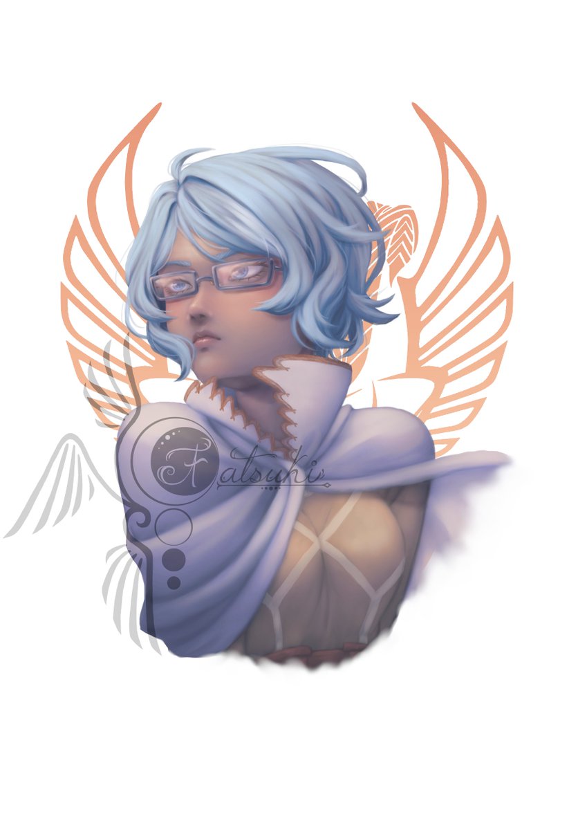 FatsukiArt's tweet photo. Greetings✨

I wanted to make a bust of Asfi to practice for the announcement of her next novel. Congratulations, Perceo 🎉

#ダンまちFA #ダンまち #Fatsuki #Fatsukisama #digitalart #FVEG #AsfiAndromeda #Danmchi https://t.co/hHInYT7xJR
