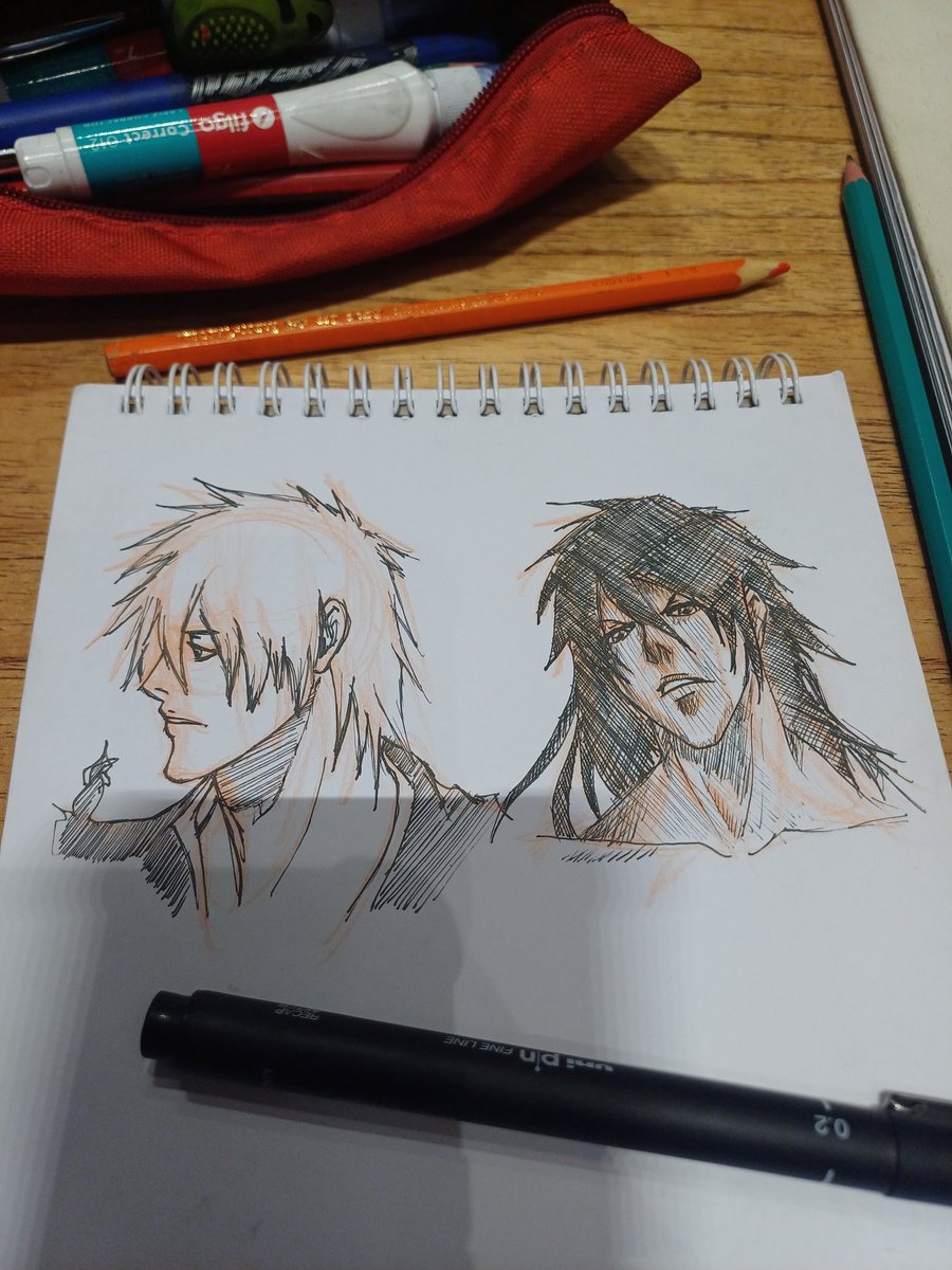 D3vilX47's tweet image. Bleach sketchs