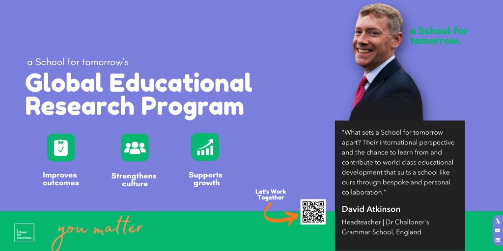 How do we help your community thrive? 

Discover how we design and run large international research projects through our collaborative global network committed to future-fit education. Join our Global Educational Research Program today: hubs.la/Q03q-v8g0 

#youmatter
