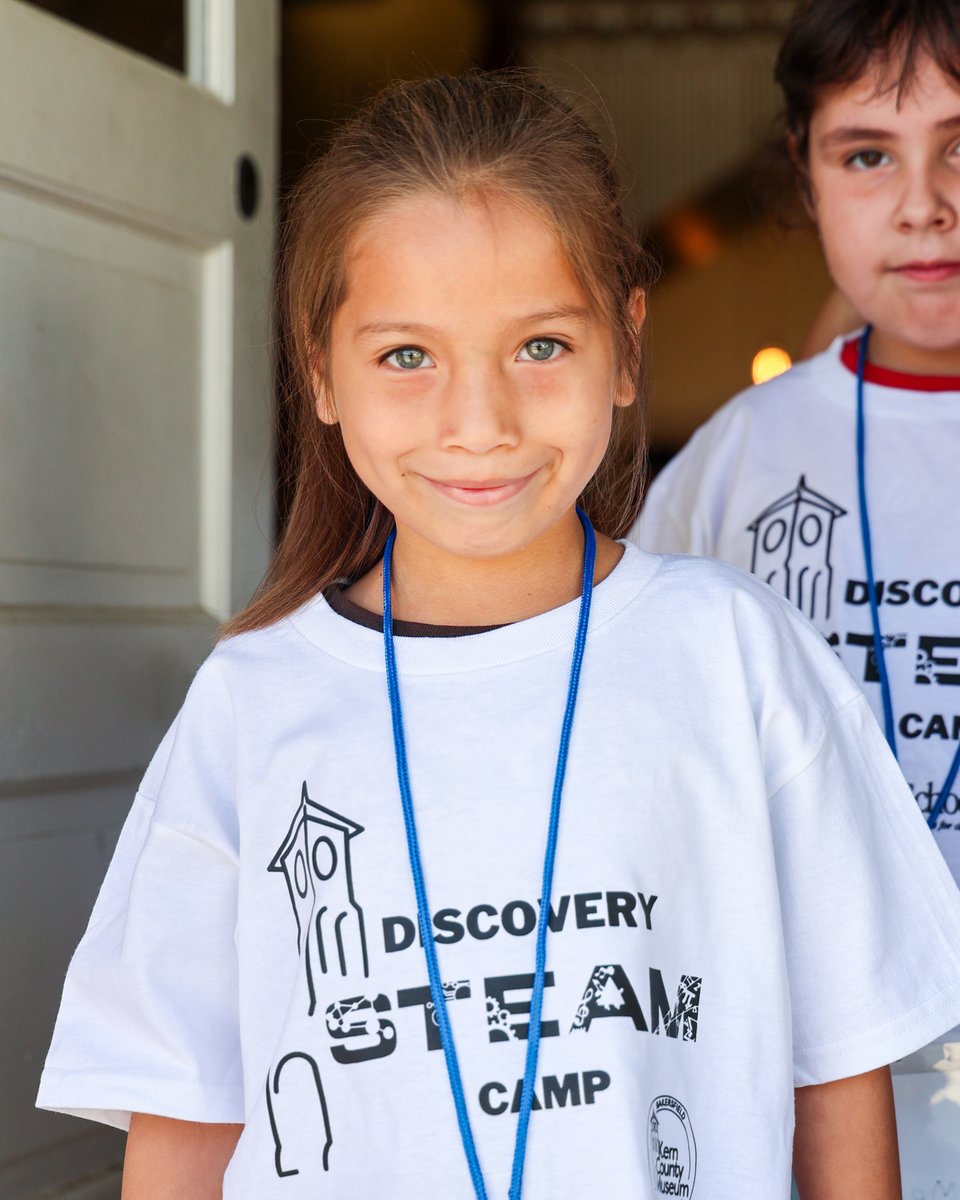 KCSOS's tweet photo. KCSOS's STEAM Camps are underway in Kern County at the Kern County Museum, CALM, the Buena Vista Museum of Natural History, and the newly opened STEAM Yard. Over 4,000 students will participate in the coming weeks. Stay tuned for more summer memories ahead! ☀️ https://t.co/66oVMpxlxP