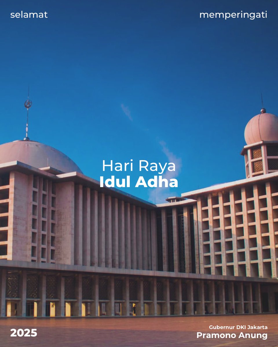 Selamat Hari Raya Idul Adha 2025 / 1446 H. Semoga semangat berbagi tidak berhenti di hari raya saja, demi kebaikan bersama. InsyaAllah amal berkurban kita diterima dan menjadi amal jariyah. Aamiin..
