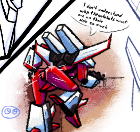 Caja_osi's tweet image. Does anyone know why?~ 👀
#transformersarmada #starscream #maccadams #armadastarscream #magma