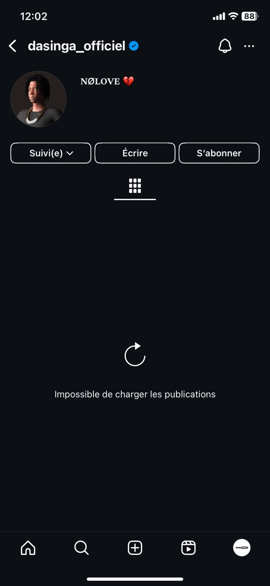 DasingaOfficiel's tweet photo. 🚨 Mon compte Instagram certifié (10,4K+) a été suspendu à tort pour soi-disant “nudité” alors que je suis artiste et je ne poste que de la musique ! J’ai reçu un mail pendant que je dormais 🤯🤦🏾‍♂️
@instagram @Meta @XCreators , merci de m’aider à résoudre cette erreur svp https://t.co/evJtugLBu9