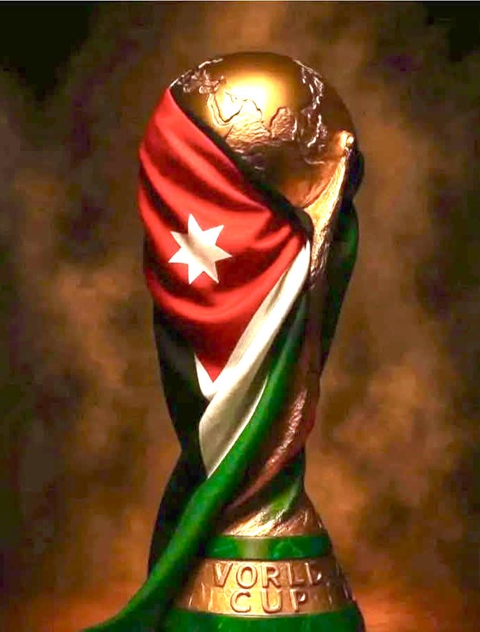 ZMahafza's tweet photo. فِدوى لعيونك يا أردن… ما نِهاب الموت حِنا
ع الجمر تمشي النشامى… والوفا للحُر سُنّه

معاك بإذن الله في نهائيات كأس العالم في كندا وأمريكا والمكسيك.. وين ما بتيجي مجموعتك بتلاقينا وراك. https://t.co/pyb7QDsLVF