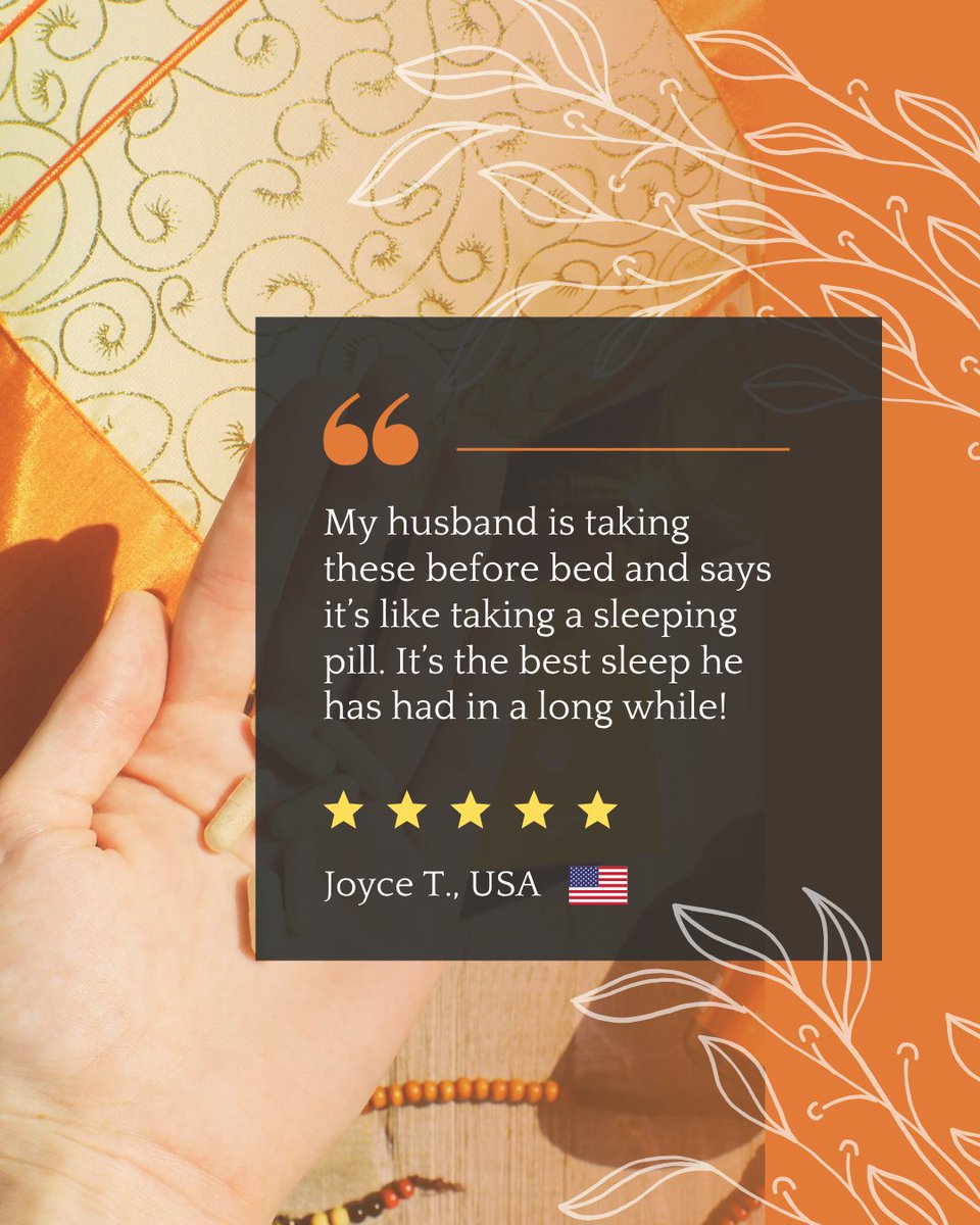 trueveda's tweet photo. Our Organic Ashwagandha has over 1,000 5-star reviews 🌟 Joyce says, "Great for sleep! My husband gets the best rest he's had in a long while." 🧡

What do you take #Ashwagandha for? 👇 https://t.co/etwpxS5I6A