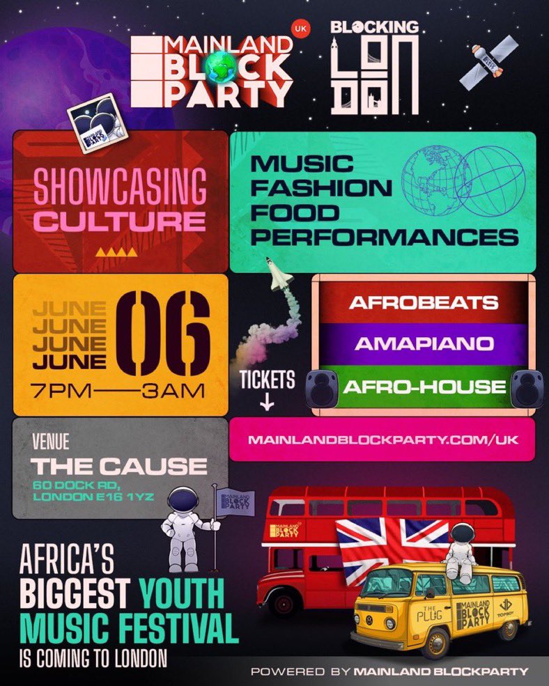MusicConnoisseu's tweet photo. Nah not even this nasty British weather can make miss Mainland Block Party tomorrow 🤣

Out of City Splash, DLT and Recessland, this one lowkey might be my favourite, it’s even an afrobeat ting🔥 https://t.co/K66IOqEqwV