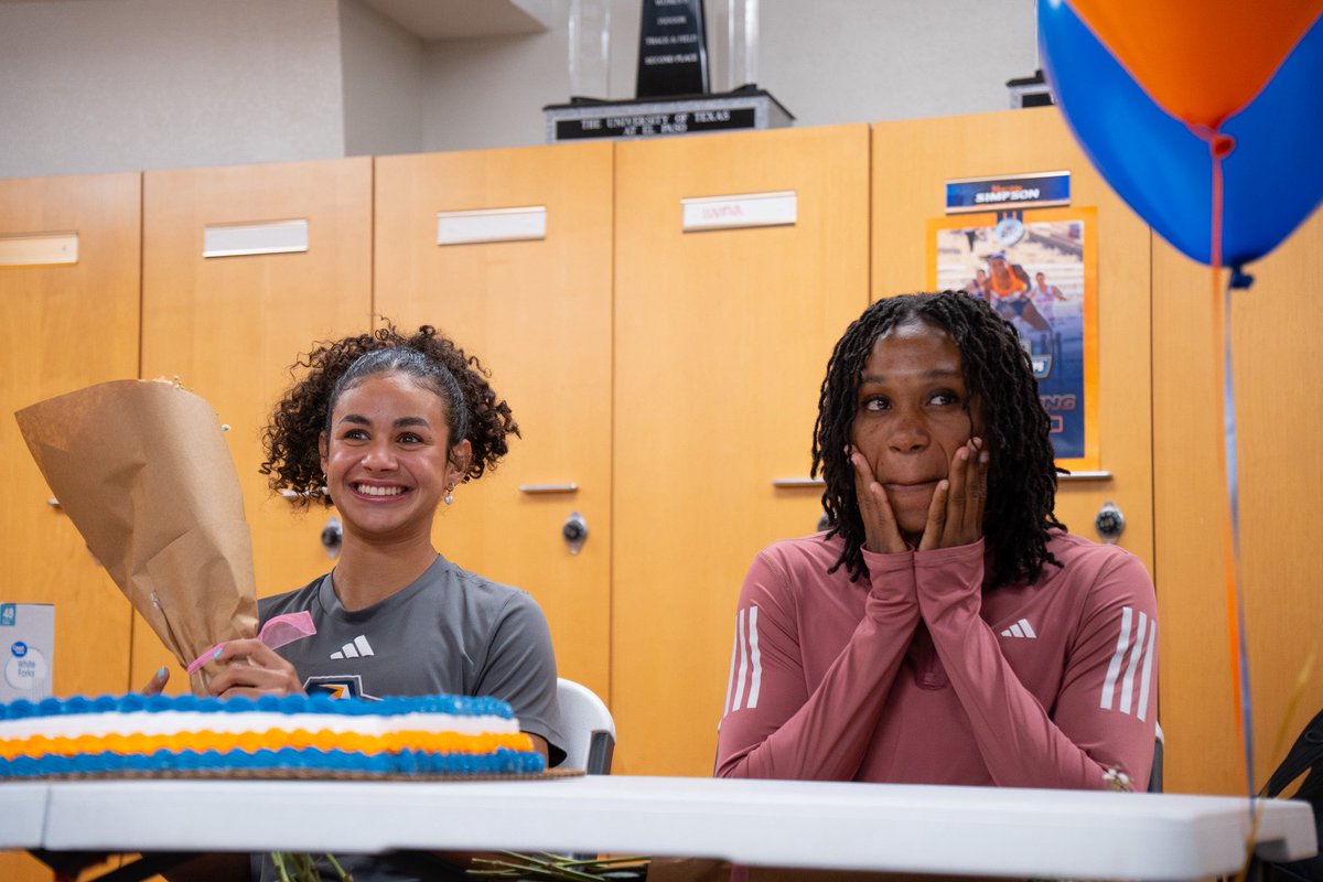 We had an early send off today for our hurdlers headed to Eugene! 

#PicksUp ⛏️🎽 | #NCAATF