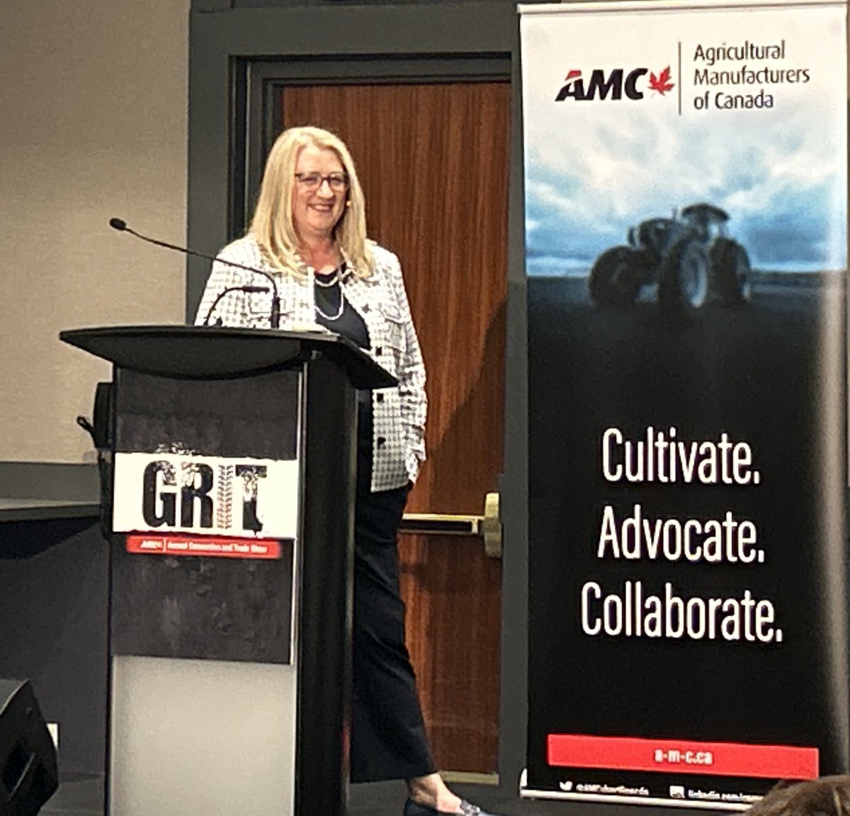 CAAR (@cdnagretail) on Twitter photo Big thank you to <a href="/AMCshortlinecda/">AMC - Agricultural Manufacturers of Canada</a> for inviting Executive Director Myrna Grahn to GRIT this week. Donna Boyd and the incredible team at AMC have created something excellent with this conference.
Fantastic opportunities to network, and keep agri-retail front of mind
#CAARInAction Big thank you to <a href="/AMCshortlinecda/">AMC - Agricultural Manufacturers of Canada</a> for inviting Executive Director Myrna Grahn to GRIT this week. Donna Boyd and the incredible team at AMC have created something excellent with this conference.
Fantastic opportunities to network, and keep agri-retail front of mind
#CAARInAction