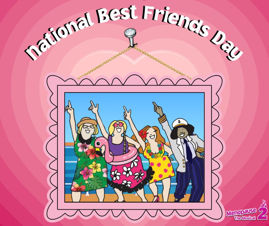 Here’s to the friends who get all my moods, dance through my chaos, and still make me laugh till I pee a little. 😂

Happy National Best Friends Day! Tag your bestie in the comments below! ❤️