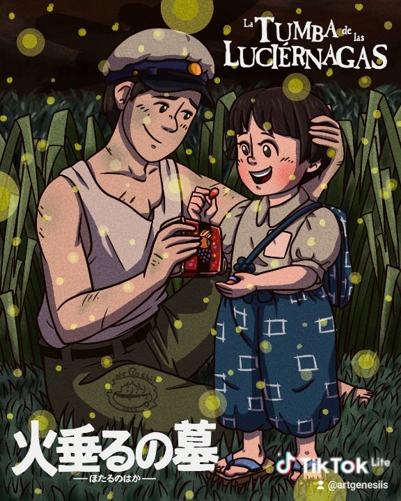 ArtGenesiis's tweet photo. "La tumba de las luciernagas" 1988
Quise hacer un paralelismo con "El Principito" 1943 ya que, aunque en contenido son muy diferentes, en trasfondo creo que son muy parecidas. #ghibli #Ghiblistudio #fanart #digitalart https://t.co/cvjHyxFdnR