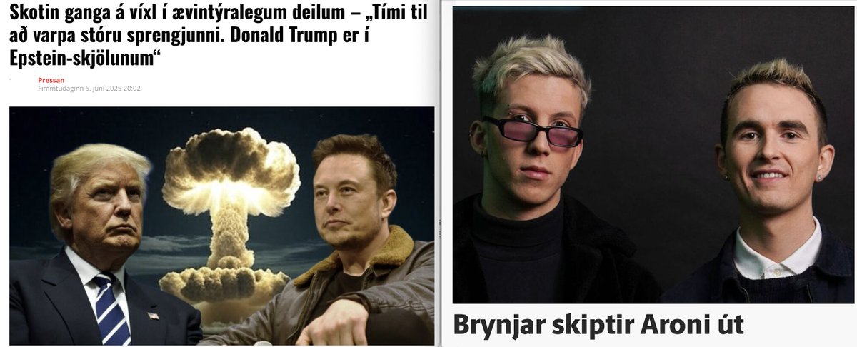 Það eru Beef út um allan heim.
Hvað gerist næst...brestir í LXS grúppunni....