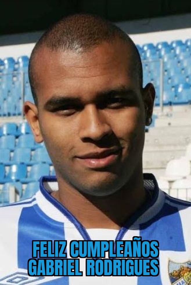 El_boqueron82's tweet image. 🎂 Feliz cumpleaños gabriel rodrigues dos santos 🎂 más conocido #GabrielRodriguez .
El lateral derecho brasileño solo estuvo una temporada en el @MalagaCF (05/06).
Jugó 17 partidos de Blanquiazul 
Ese mismo año fue convocado con Brasil 🇧🇷 .