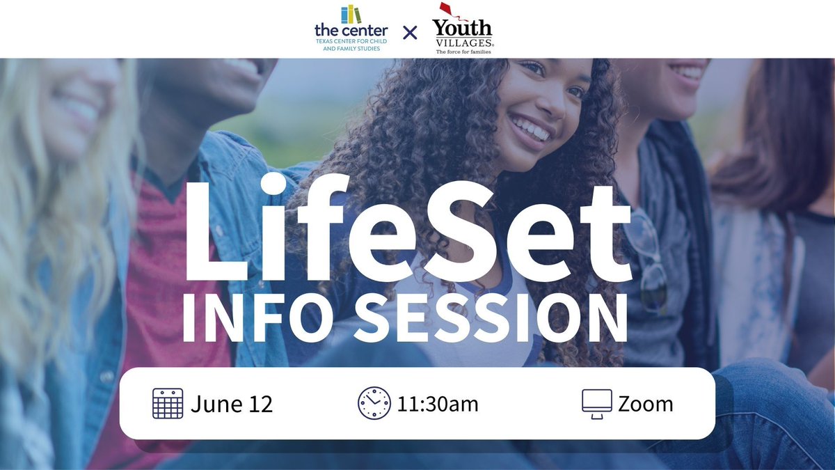 🪂 Introducing LifeSet™ 🪂 The LifeSet model just landed in Texas! Learn all about the nationally recognized model for supporting young people aging out of foster care via Zoom on June 12. Register to add the session to your calendar now: buff.ly/0a7ayXP