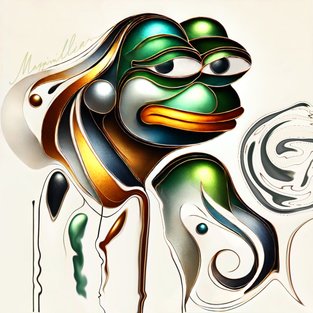 🐸 🌞 

About this art:
Shown during Miami Art Week, curated by <a href="/bitbaselart/">BitBasel</a>.
One of my favorite <a href="/Pepavaggio/">Maxximillian Pepavaggio</a> works of art.