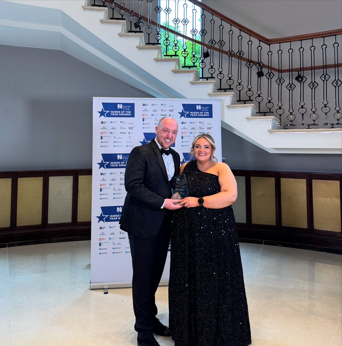 Balmoral Healthcare 💙 #No1Agency #agencythatcares (@balmoralhealth) on Twitter photo A huge congratulations to Stacey, who has won the <a href="/theRCN/">The RCN</a> NI Independent Nurse of the Year Award!👏💙
Stacey’s outstanding contribution to care has won her this award! We are so proud to sponsor the Independent Nurse of the Year Award!💙👏🌟
#nurseoftheyear A huge congratulations to Stacey, who has won the <a href="/theRCN/">The RCN</a> NI Independent Nurse of the Year Award!👏💙
Stacey’s outstanding contribution to care has won her this award! We are so proud to sponsor the Independent Nurse of the Year Award!💙👏🌟
#nurseoftheyear