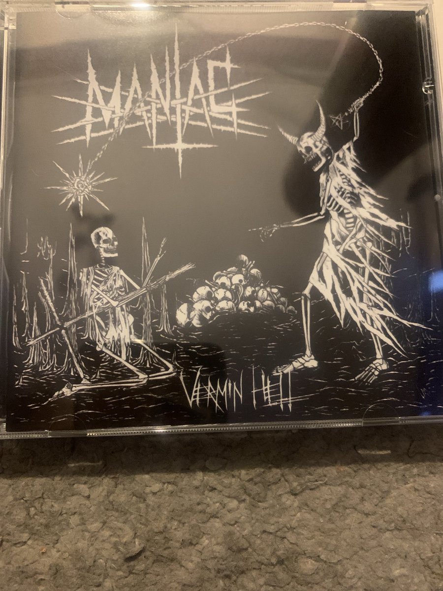 o_forestal's tweet photo. #NP #agorasoando
Maniac - Vermin Hell (2015)
#PhysicalFormat https://t.co/aVjDOHEanU