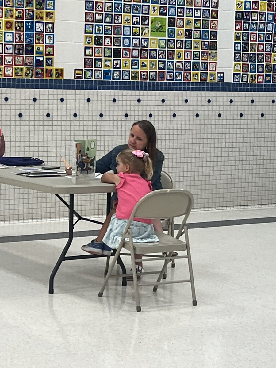 Loved meeting our new kindergarten students today!  The future looks bright #classof2038