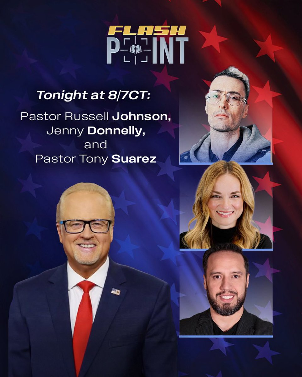 I'll be on Flashpoint tonight.