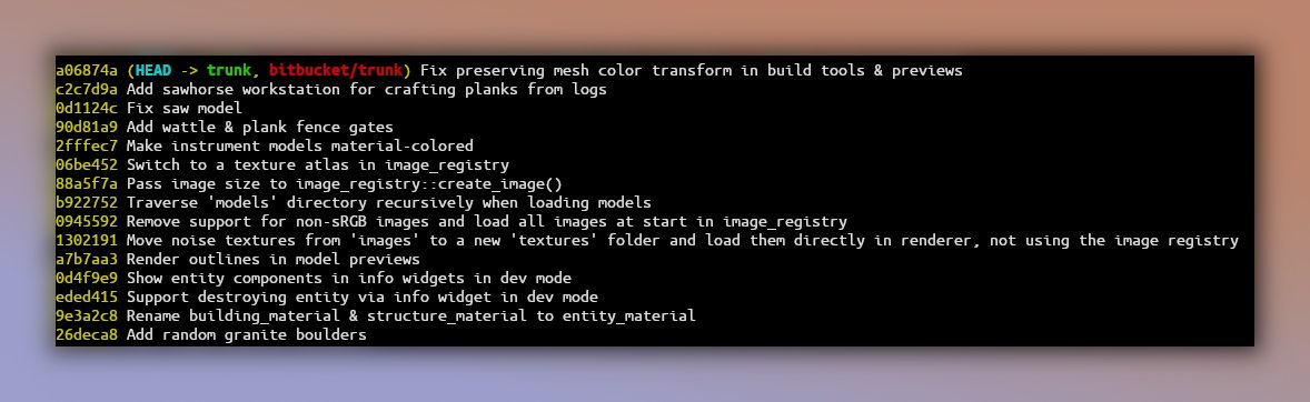 Turns out doing a bunch of long-stading small tasks and adding a bunch of easy content really fuels one's engagement with a project, who would have thought