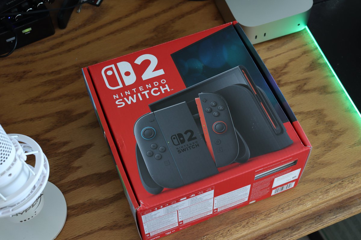 iDestyKK's tweet photo. launch day switch 2! https://t.co/PX6vI1uriI
