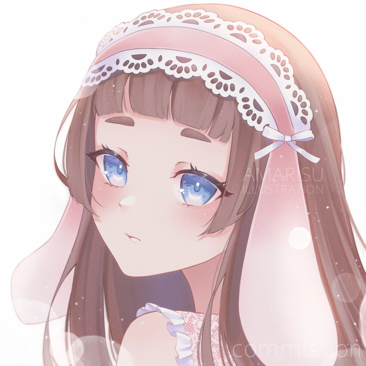 Amarisu ✨️store & Vgen commissions open✨️ (@amarisuart) on Twitter photo Anime pfp commission on VGen done! 🩷 #VGenComm Anime pfp commission on VGen done! 🩷 #VGenComm